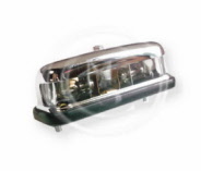 01. 127916 - NUMBER PLATE LAMP - CHROME