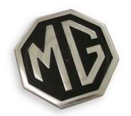 11a. CHA545 - 'MG' BADGE - METAL